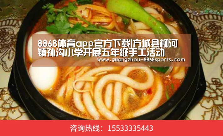8868体育app官方下载|方城县柳河镇孙沟小学开展五年级手工活动(图1) 8868体育app官方下载